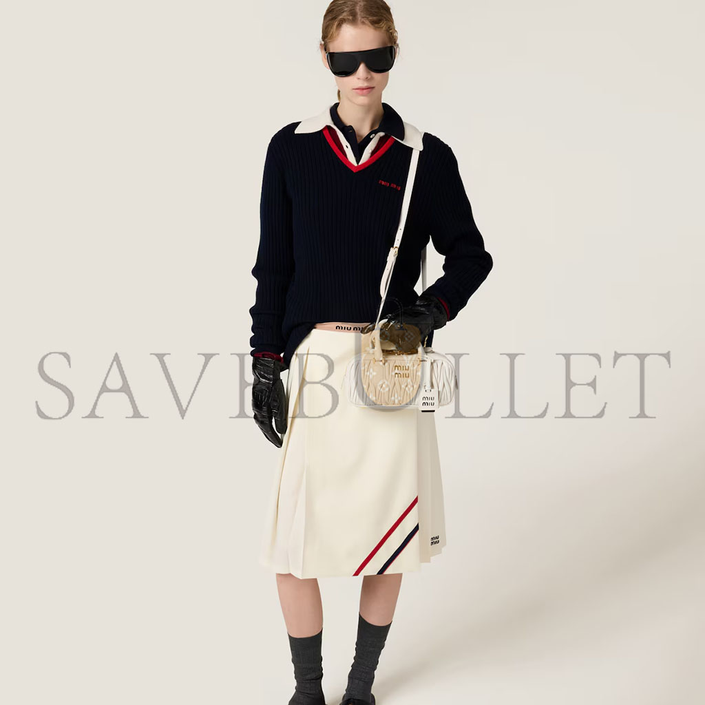 MIU MIU ARCADIE MATELASSÉ NAPPA LEATHER BAG 5BB142 (22*10.5*7.5cm) MIU MIU ARCADIE MATELASSÉ NAPPA LEATHER BAG 5BB142 (22*10.5*7.5cm)